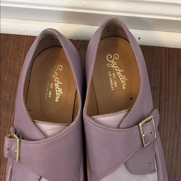 Seychelles Catch Me Leather Loafer lavender - Picture 5 of 6